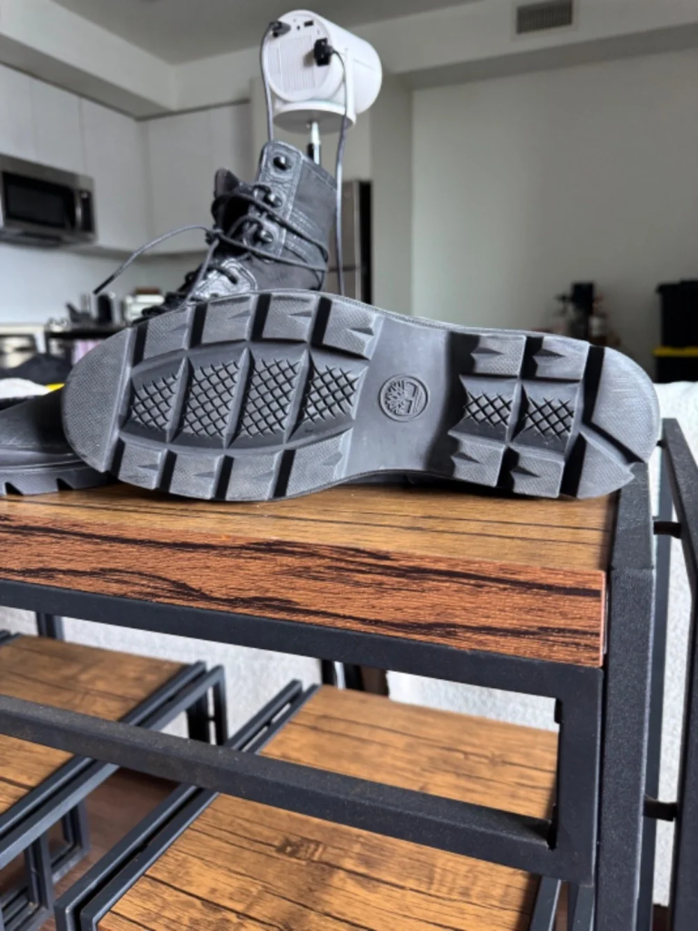 Timberland Tactical Leather Water Resistant Military Boots